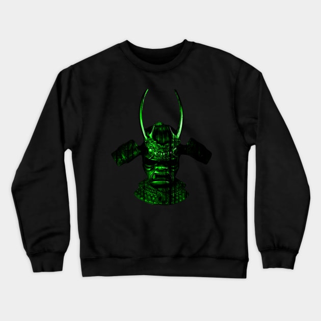 Japan Samurai Abstract Crewneck Sweatshirt by PoizonBrand